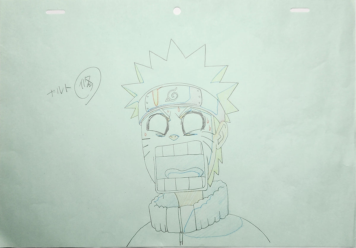 Naruto Animation Production Cel Drawing Douga Genga: Naruto - 4854