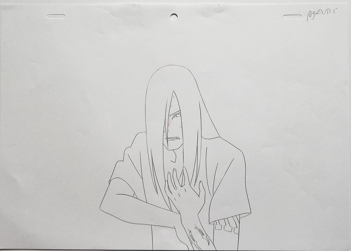 Naruto Animation Production Cel Drawing Douga Genga: Orochimaru - 4928