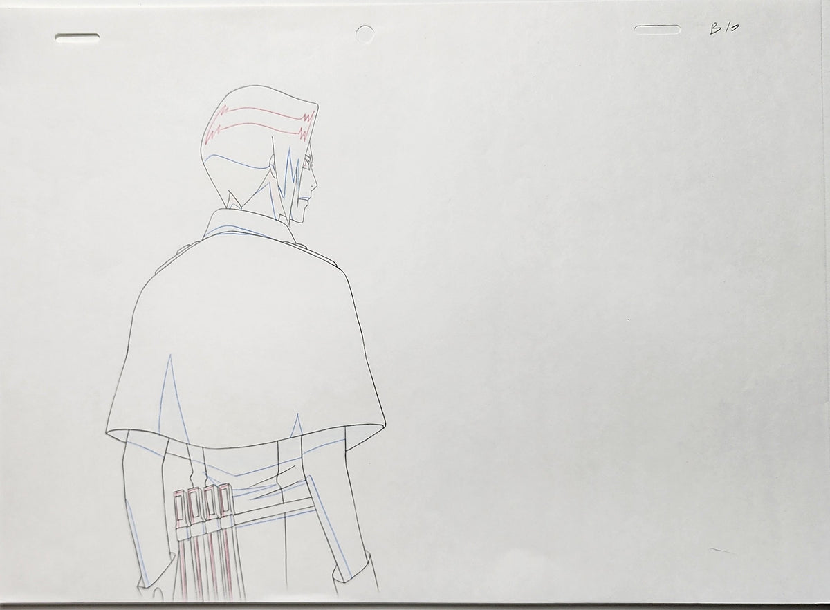 Bleach Animation Cel Production Drawing Douga Genga: Ishida - 5023