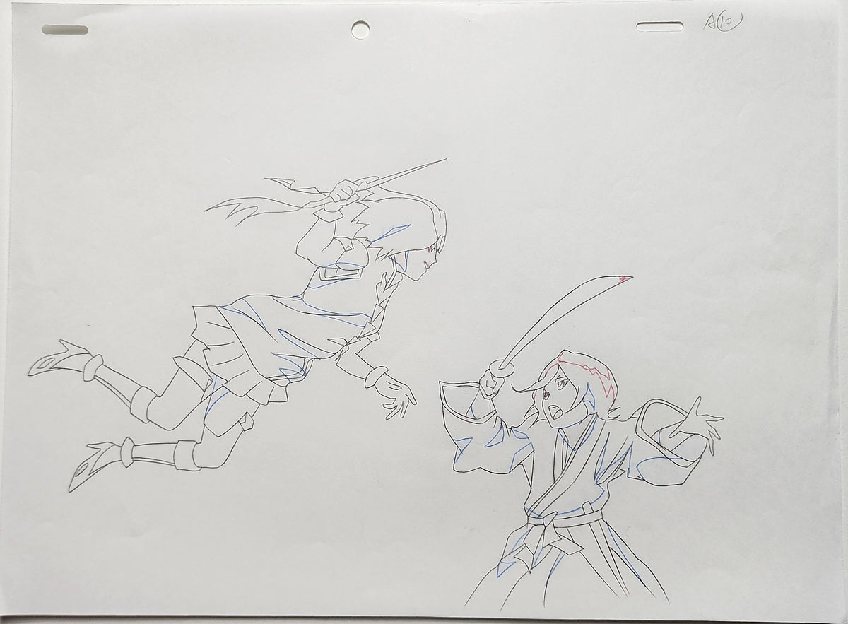 Bleach Animation Cel Production Drawing Douga Genga: 5026