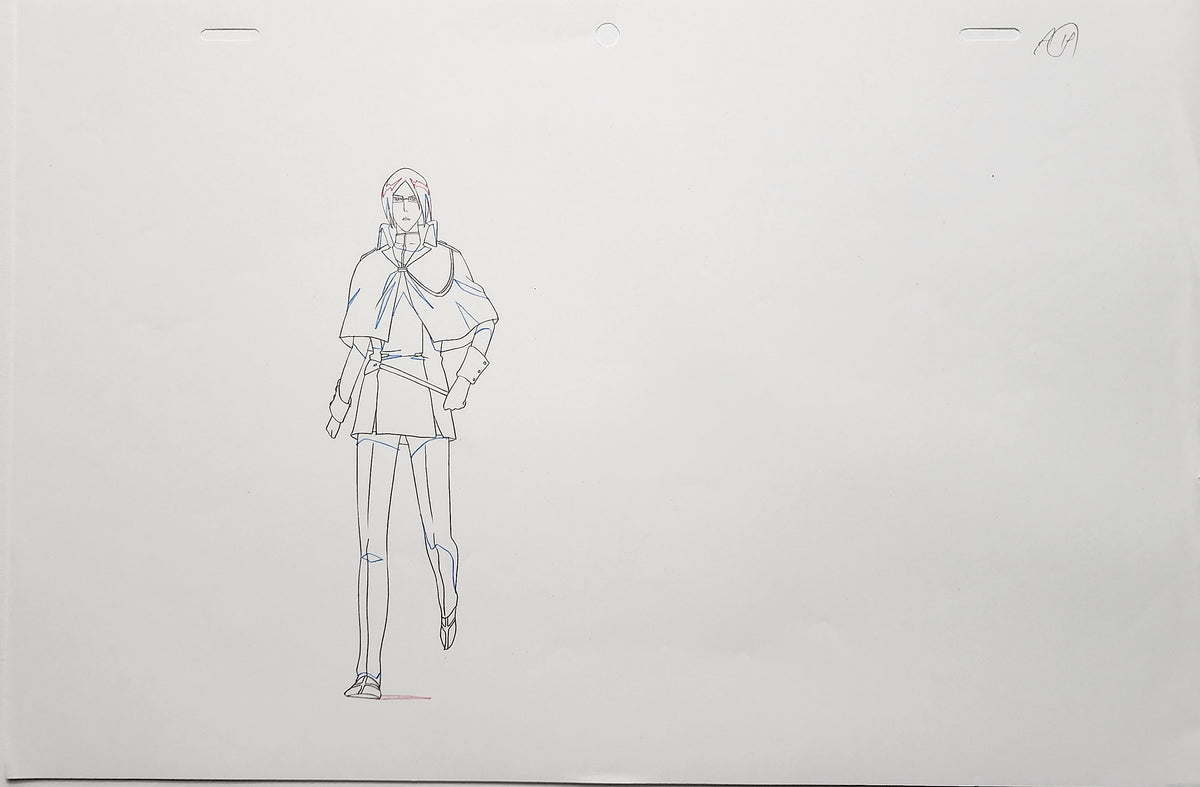 Bleach Animation Cel Production Drawing Douga Genga: Ishida - 5034