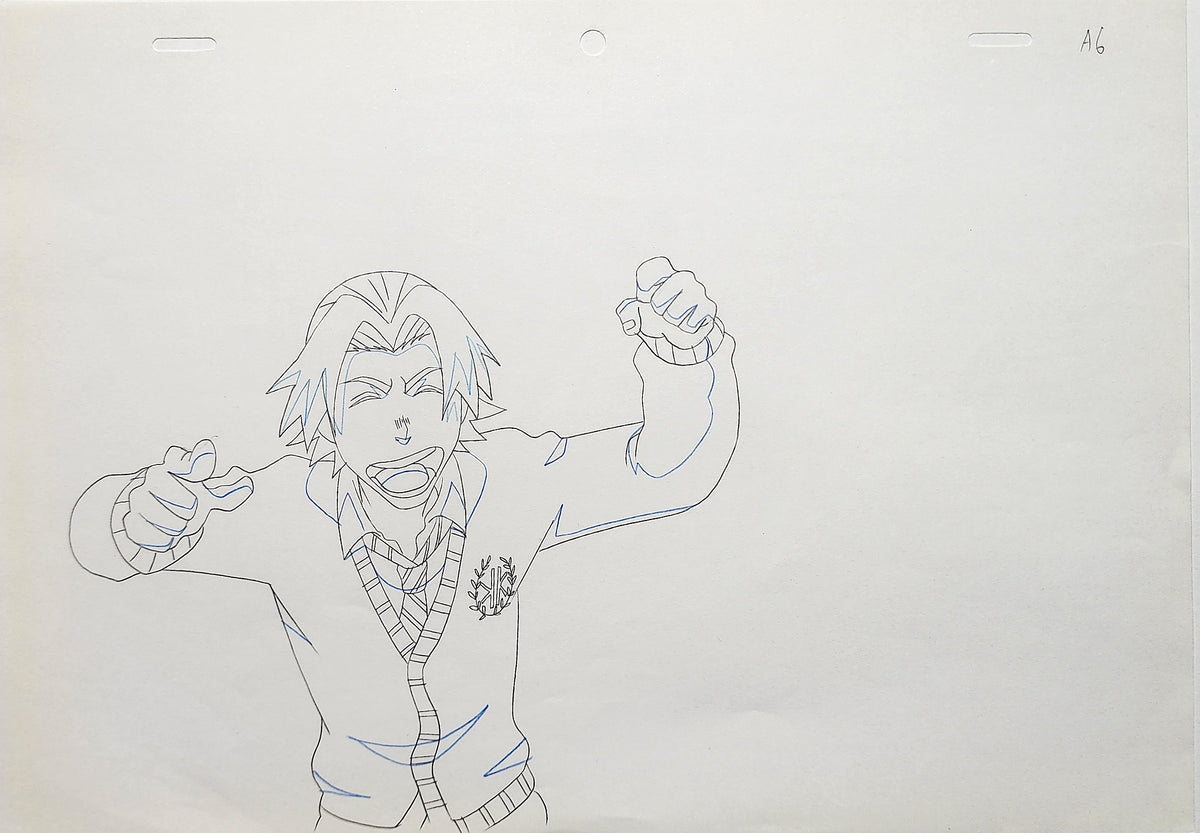 Bleach Animation Cel Production Drawing Douga Genga: 5037