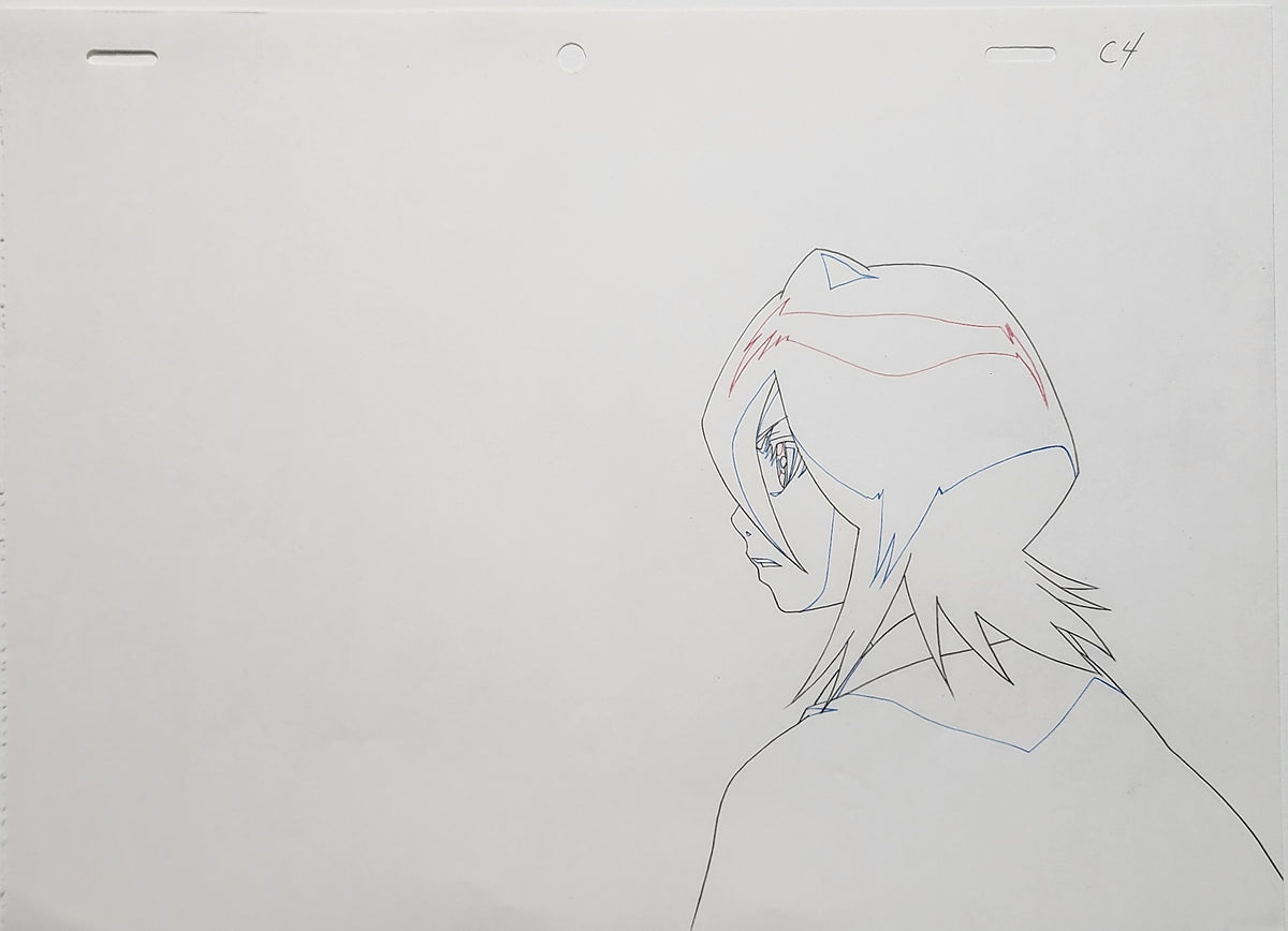 Bleach Animation Cel Production Drawing Douga Genga: Rukia - 5041