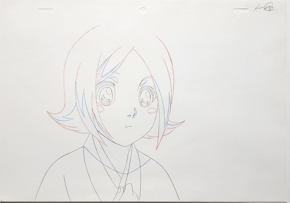 Bleach Animation Cel Production Drawing Douga Genga: Yachiru - 5044