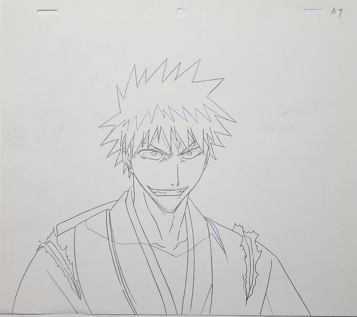 Bleach Animation Cel Production Drawing Douga Genga: Ichigo - 5059