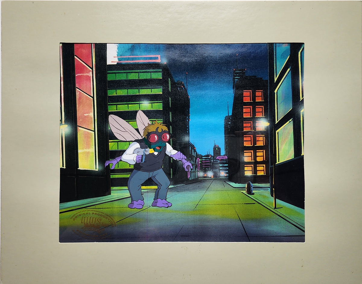 TMNT Teenage Mutant Ninja Turtles Animation Production Cel: Baxter - 5119