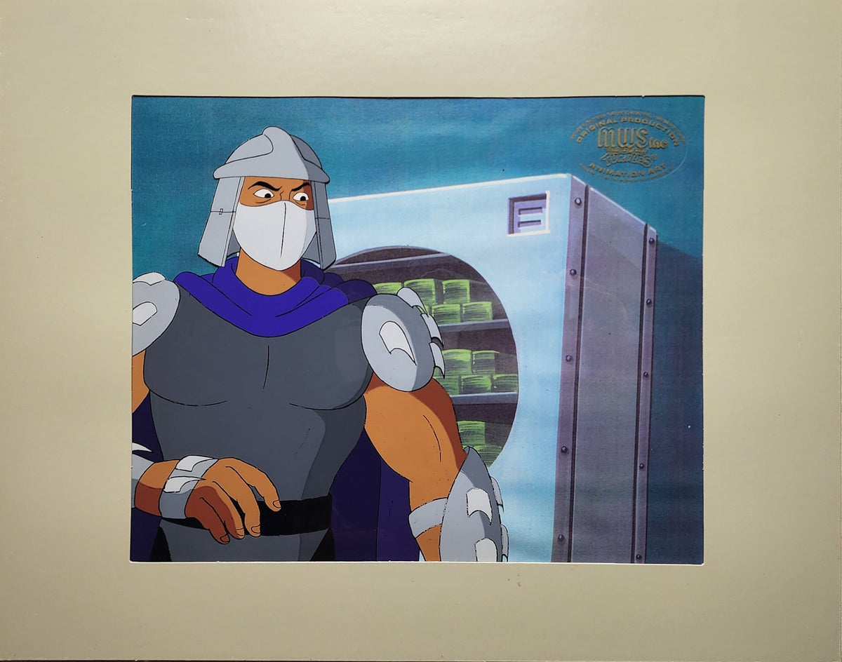 TMNT Teenage Mutant Ninja Turtles Animation Production Cel: Shredder - 5120