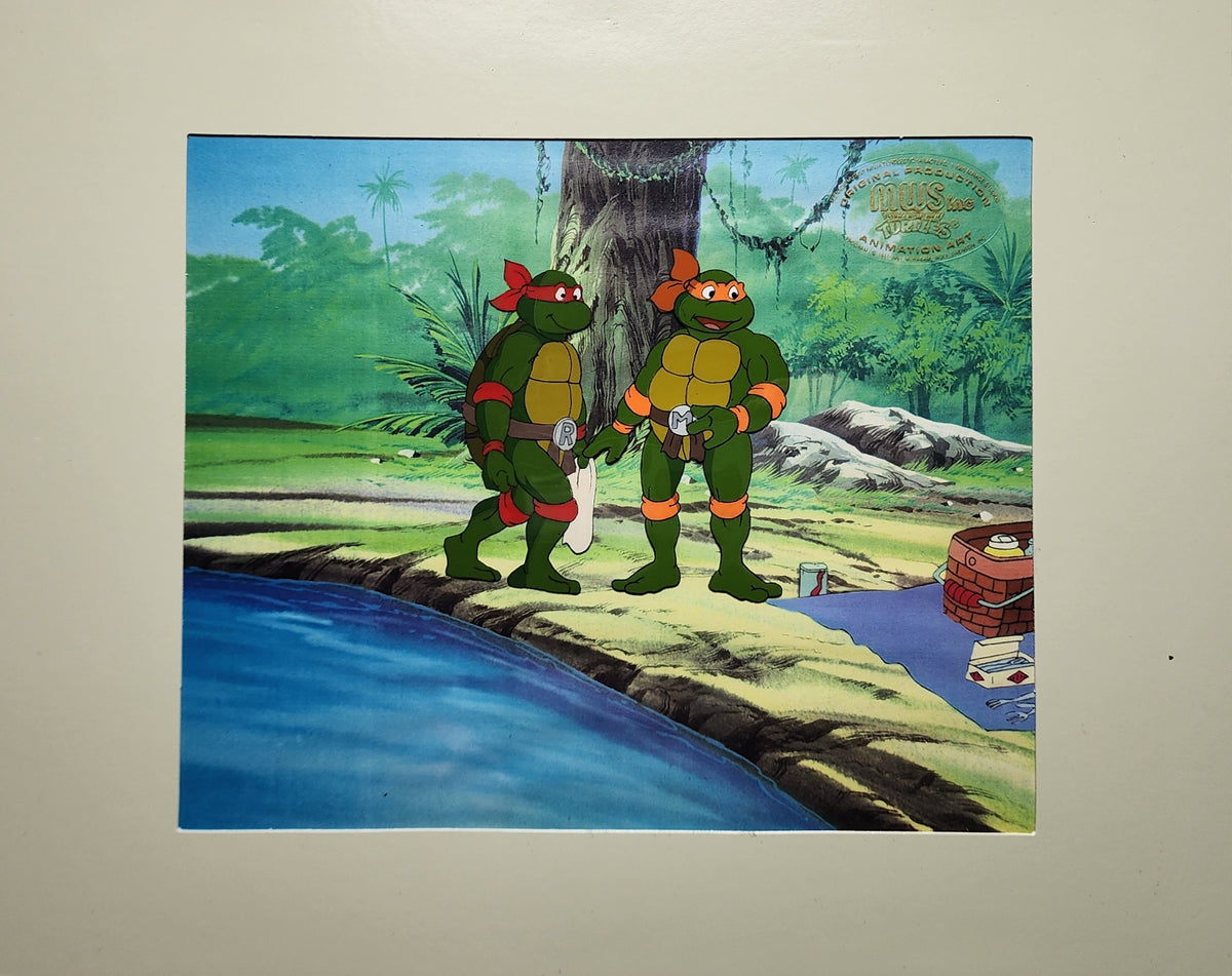 TMNT Teenage Mutant Ninja Turtles Animation Production Cel: 5123