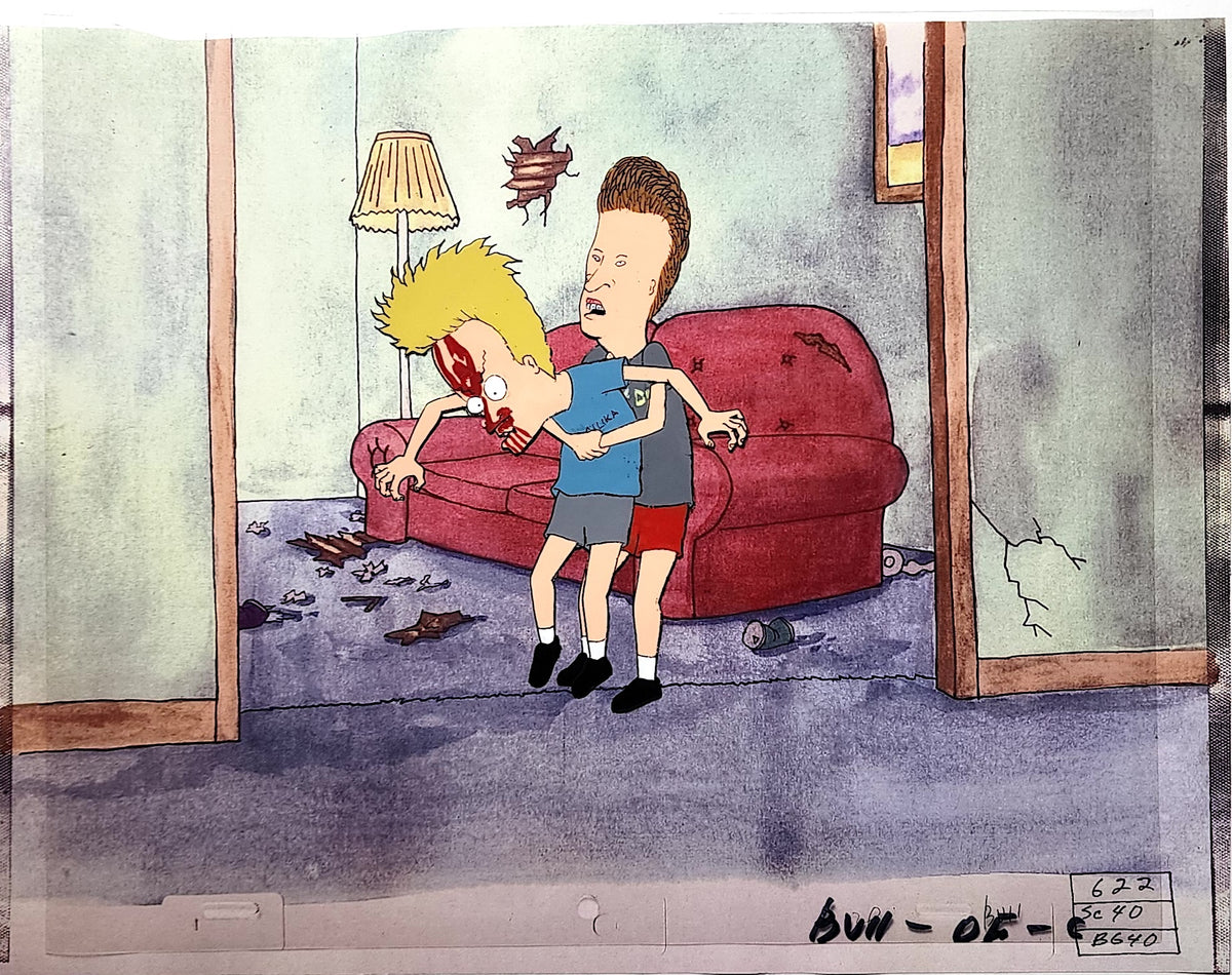 Beavis and Butt-Head Animation Production Cel: 5136