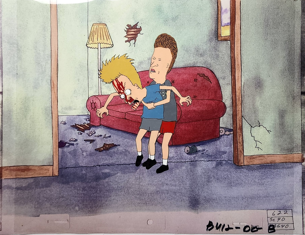 Beavis and Butt-Head Animation Production Cel: 5137