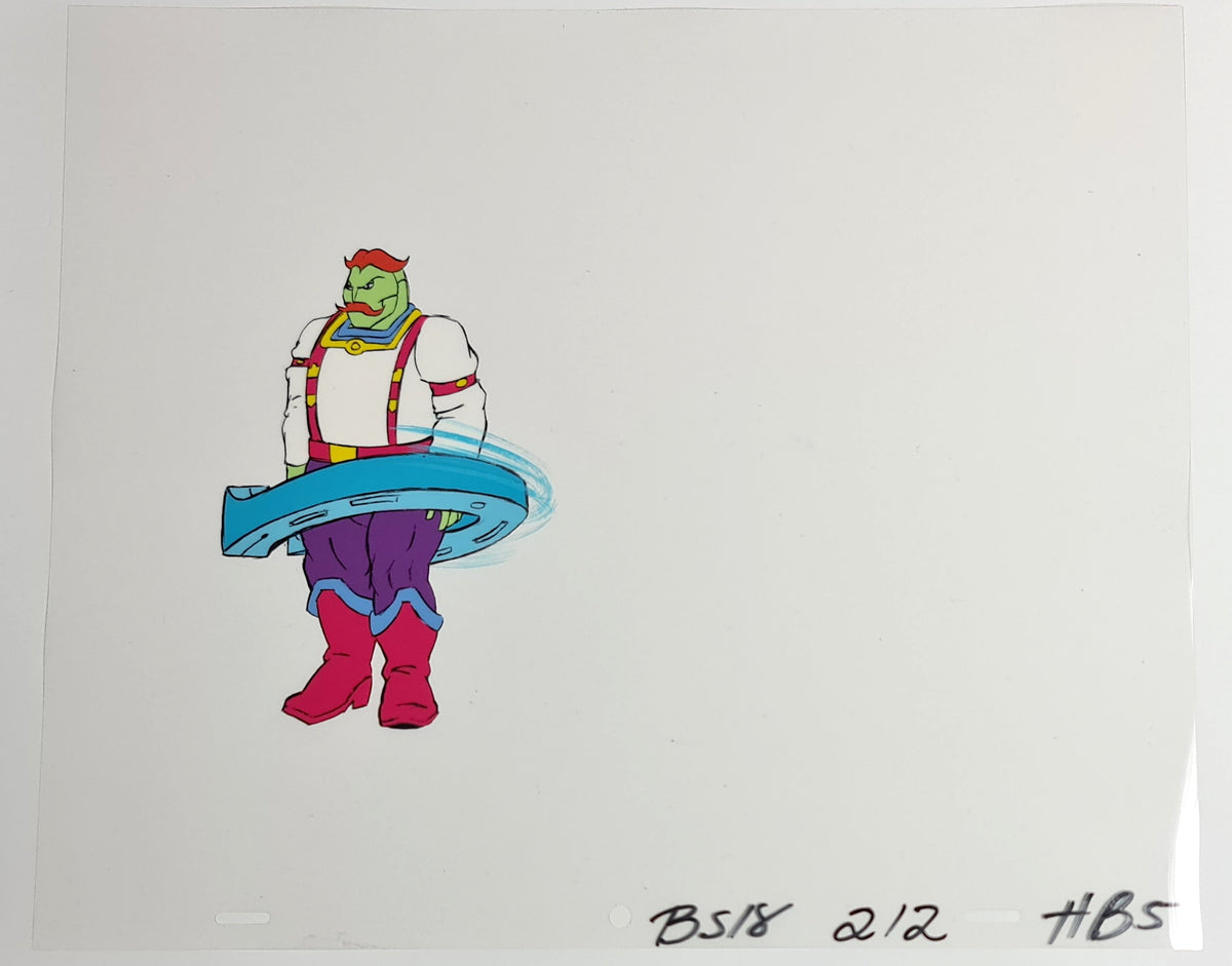 Bravestarr Animation Production Cel: Handlebar - 1289