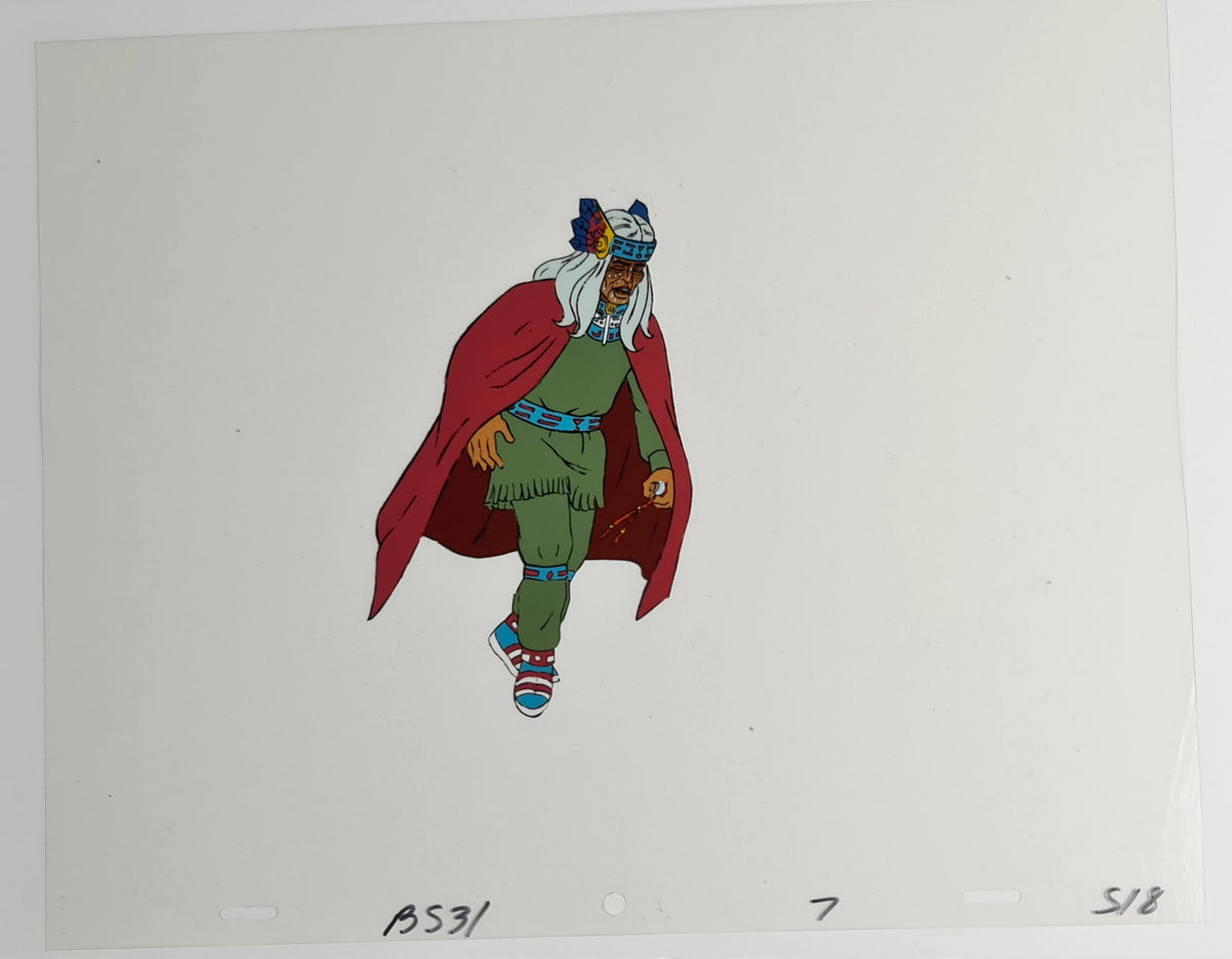 Bravestarr Animation Production Cel: Shaman - 1413