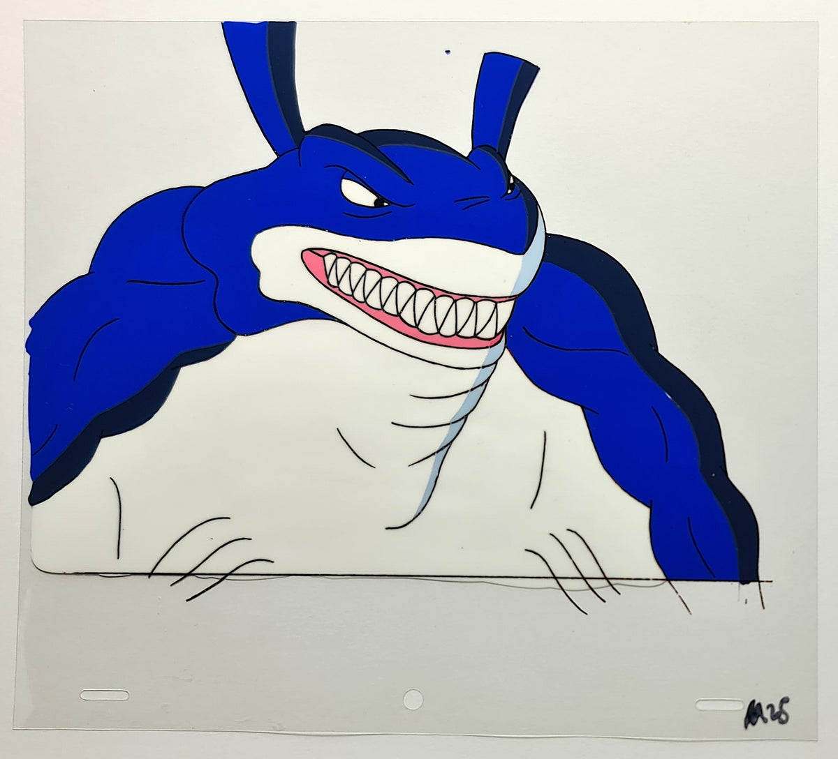 Street Sharks Animation Production Cel: Mantaman - 3070