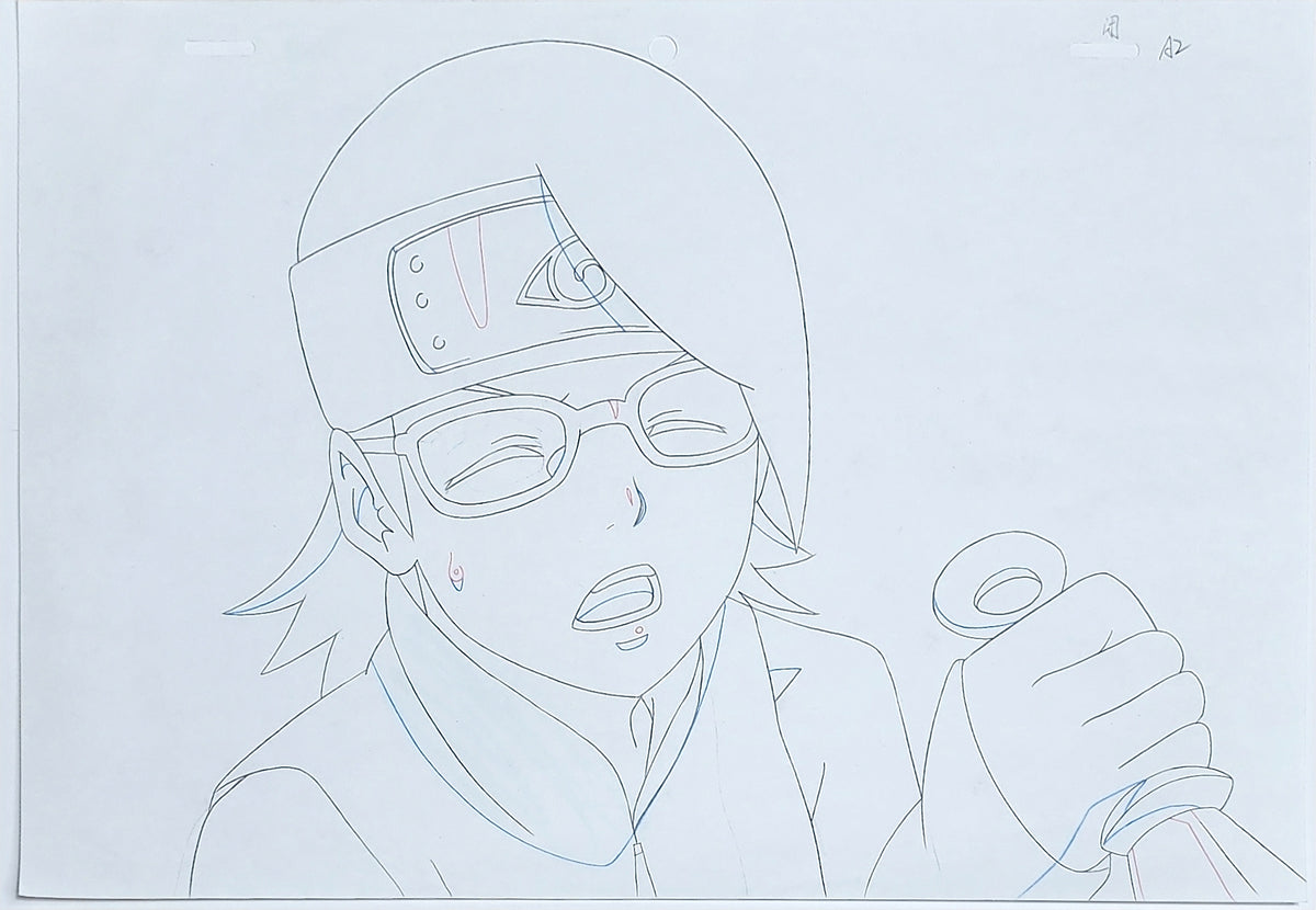 Boruto Animation Production Cel Drawing Douga: 3587